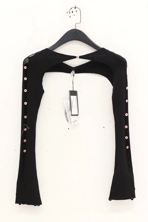RUI Cutout Vest Sleeve RAW23KN14 Black